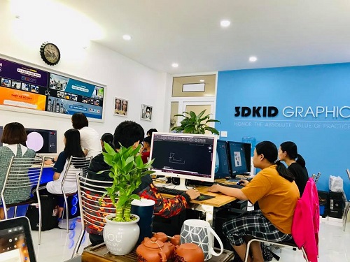 Trung tâm dạy Photoshop 3DKID - Trường học photoshop chuyên nghiệp trên toàn quốc